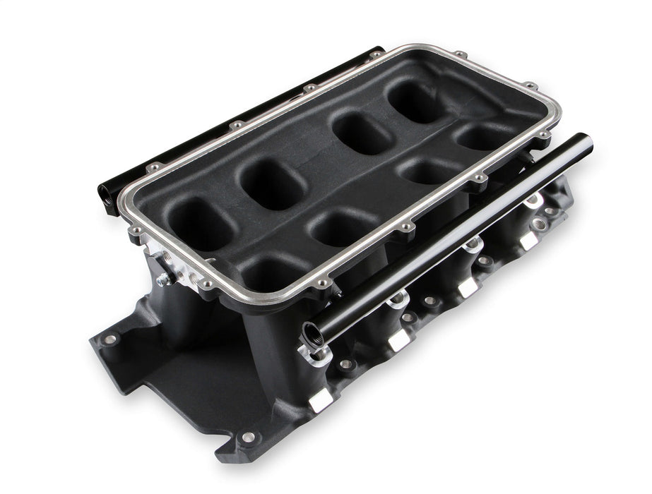 Holley EFI 300-274BK Holley EFI Hi-Ram Intake Manifold Base - Truck Part Superstore