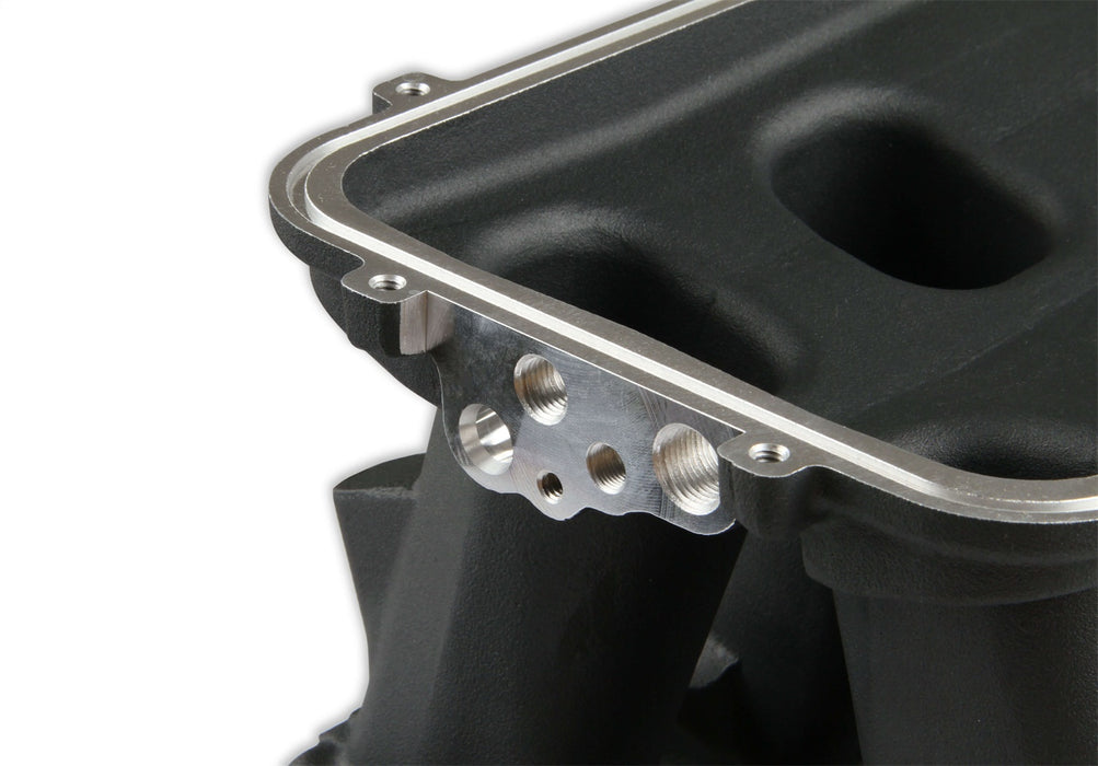 Holley EFI 300-275BK Holley EFI Hi-Ram Intake Manifold Base - Truck Part Superstore