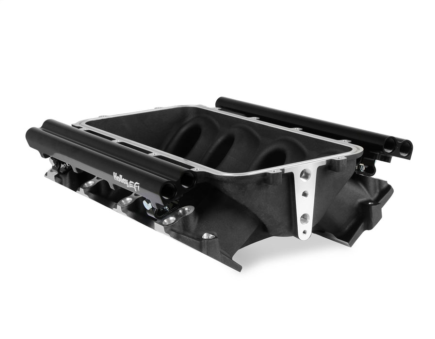 Holley EFI 300-601BK Holley EFI Lo-Ram Intake Manifold Base - Truck Part Superstore