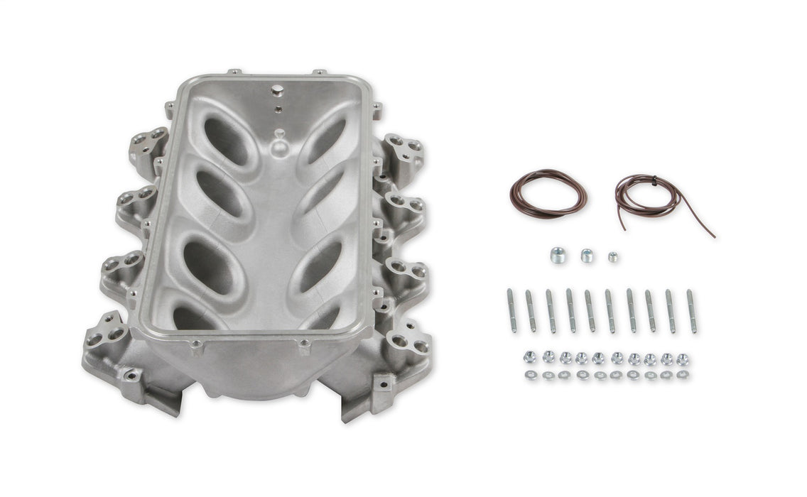 Holley EFI 300-601 Holley EFI Lo-Ram Intake Manifold Base - Truck Part Superstore