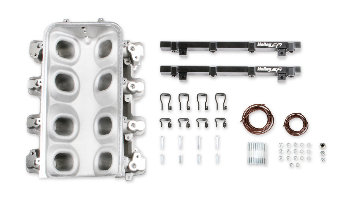 Holley EFI 300-602 Holley EFI Lo-Ram Intake Manifold Base - Truck Part Superstore