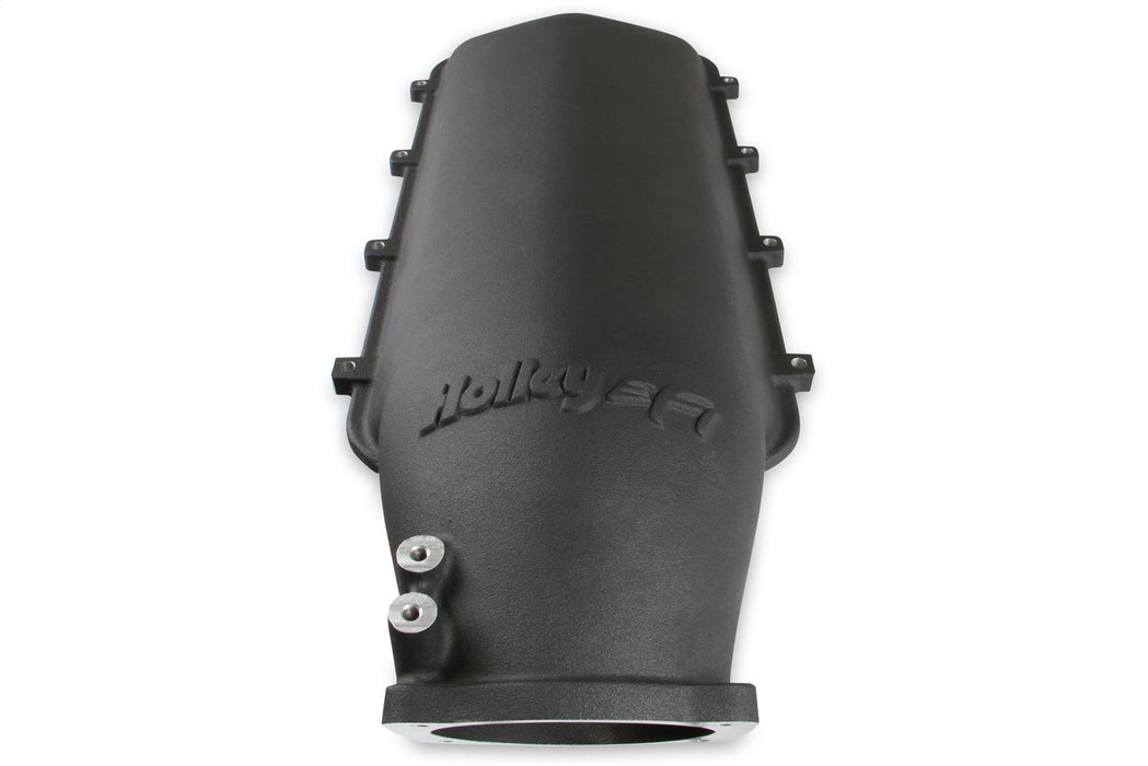 Holley EFI 300-246BK Holley EFI Hi-Ram Plenum; Top; 105 mm. Inlet Size; Cast Aluminum; Black Finish; - Truck Part Superstore
