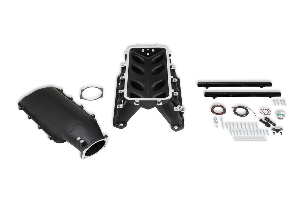 Holley EFI 300-650BK Holley EFI Hi-Ram Intake Manifold - Truck Part Superstore