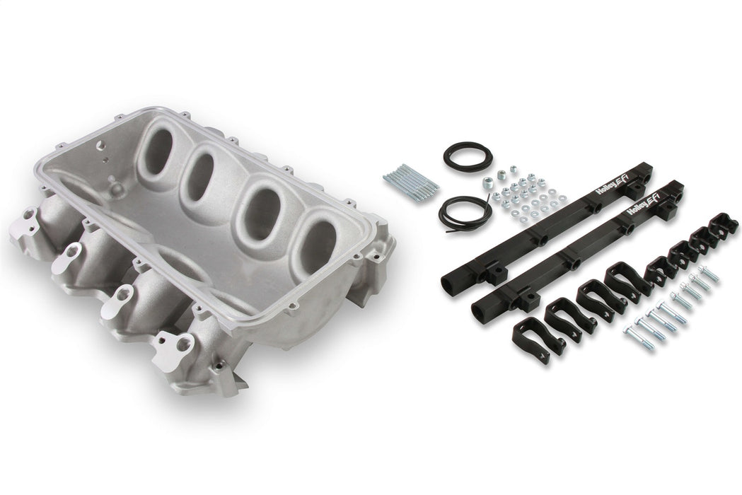 Holley EFI 300-670 Holley EFI Lo-Ram Intake Manifold Base - Truck Part Superstore