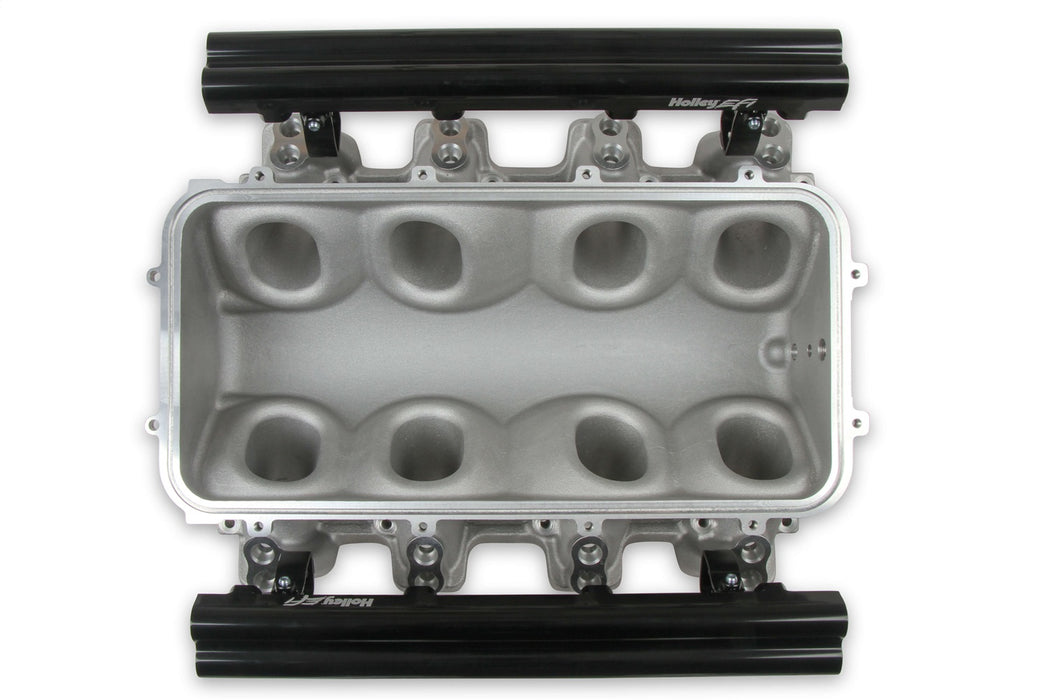 Holley EFI 300-671 Holley EFI Lo-Ram Intake Manifold Base - Truck Part Superstore