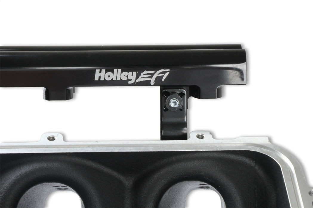 Holley EFI 300-671BK Holley EFI Lo-Ram Intake Manifold Base - Truck Part Superstore