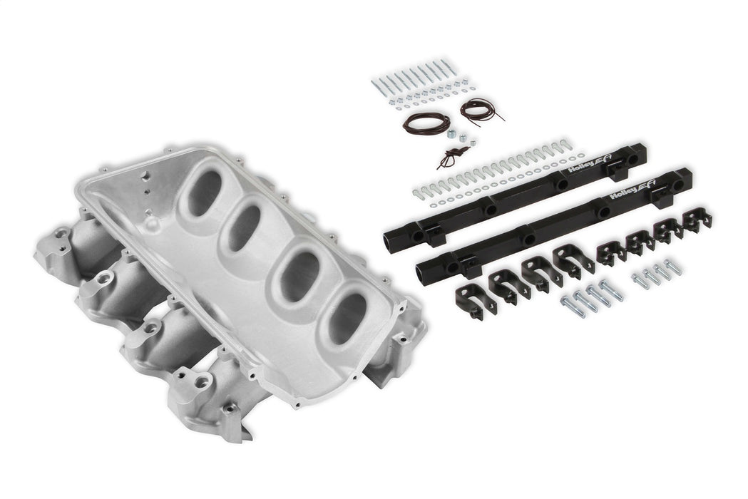 Holley EFI 300-672 Holley EFI Ultra Lo-Ram Intake Manifold Base - Truck Part Superstore