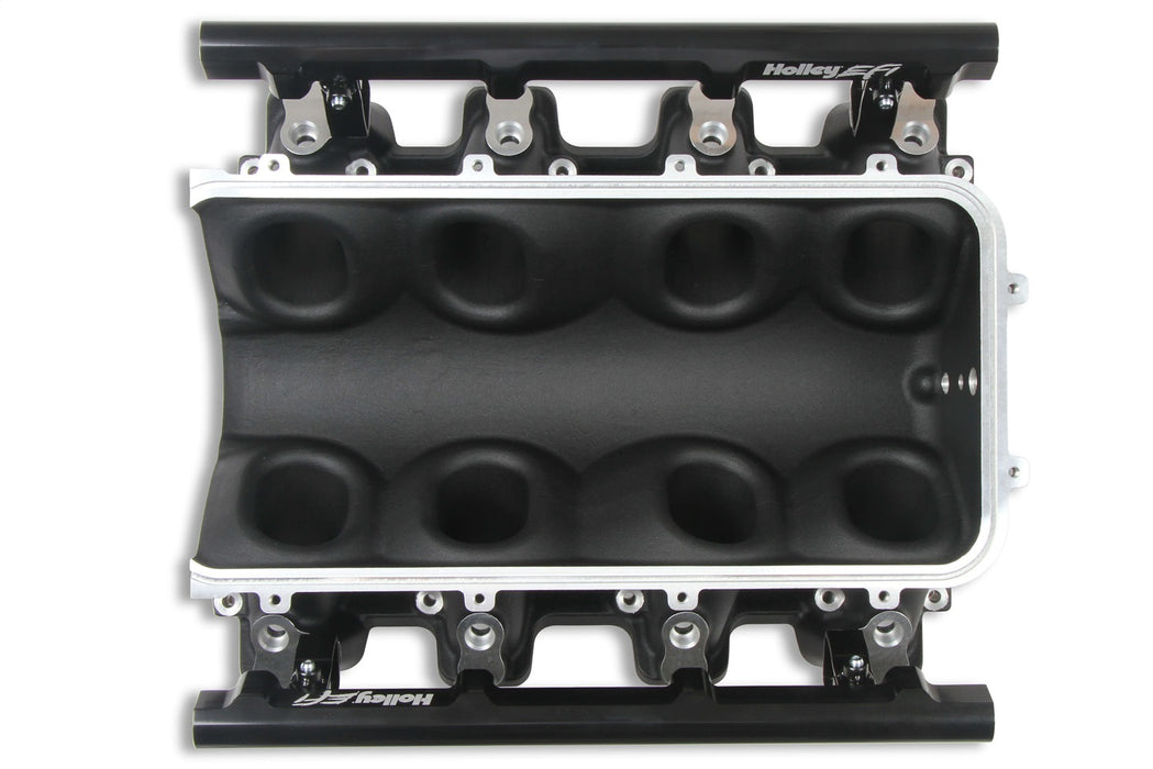 Holley EFI 300-672BK Holley EFI Ultra Lo-Ram Intake Manifold Base - Truck Part Superstore