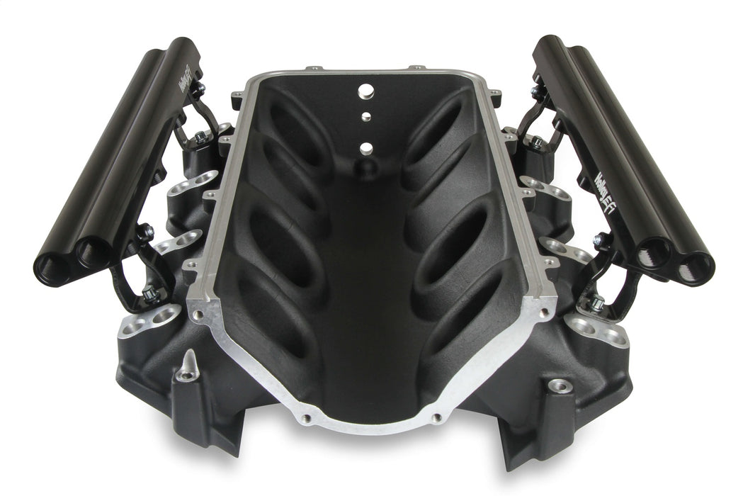 Holley EFI 300-673BK Holley EFI Ultra Lo-Ram Intake Manifold Base - Truck Part Superstore