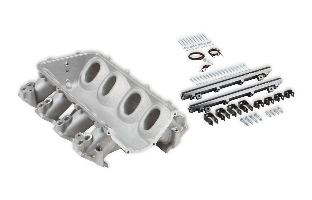 Holley EFI 300-673 Holley EFI Ultra Lo-Ram Intake Manifold Base - Truck Part Superstore