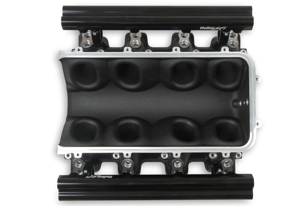 Holley EFI 300-673BK Holley EFI Ultra Lo-Ram Intake Manifold Base - Truck Part Superstore