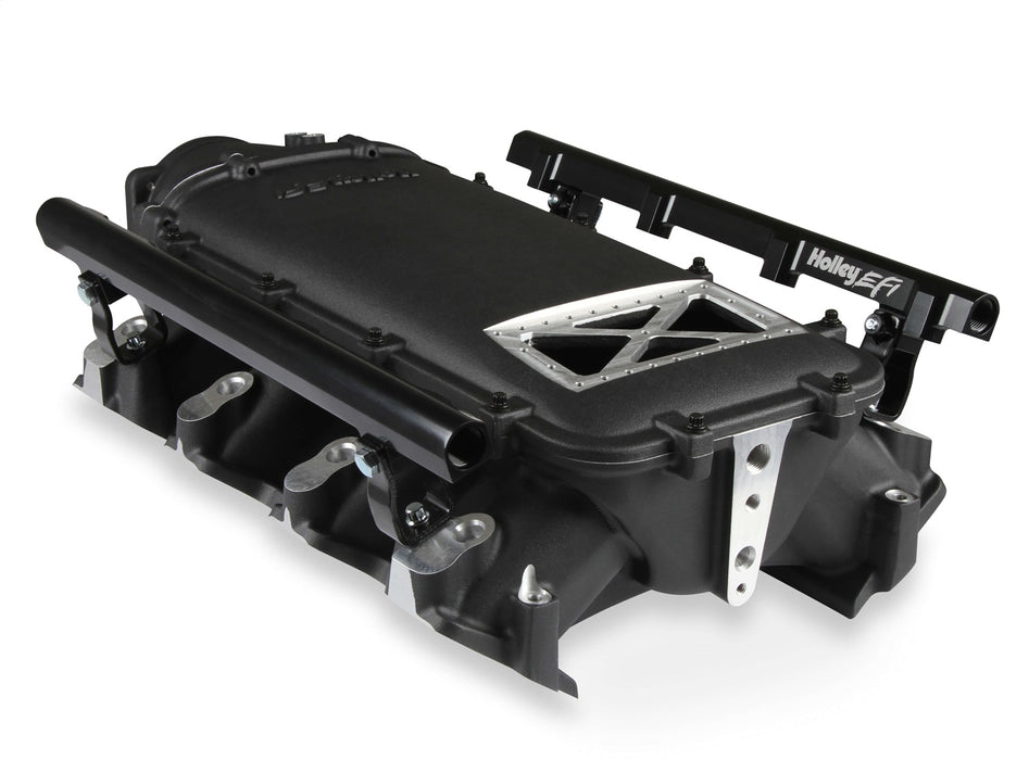 Holley EFI 300-682BK Holley EFI Ultra Lo-Ram Intake Manifold Kit - Truck Part Superstore