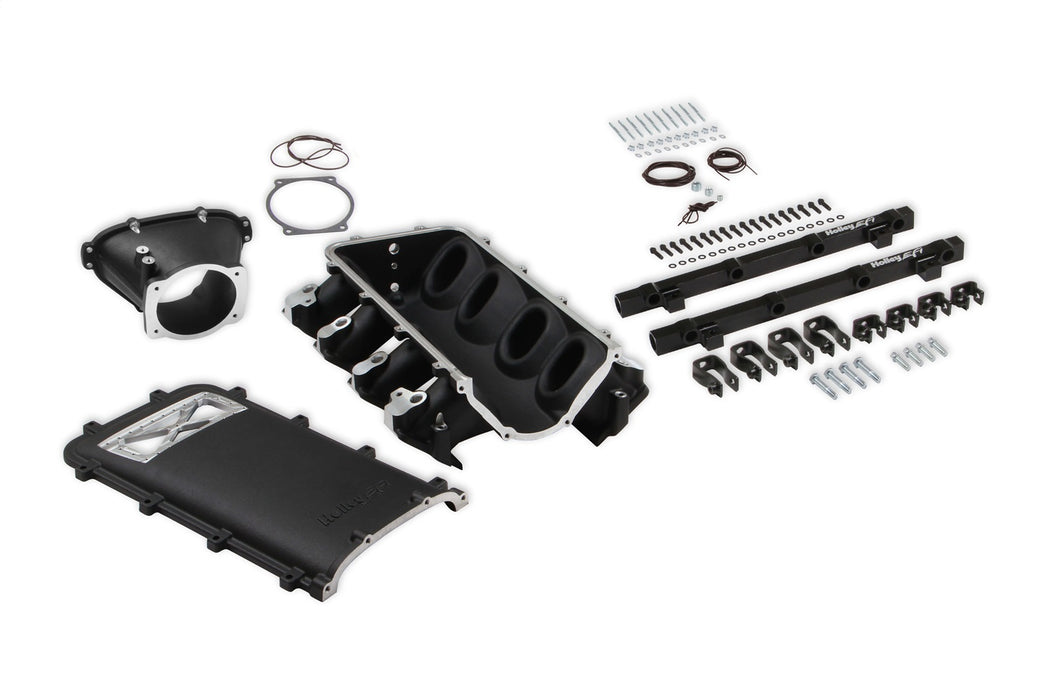 Holley EFI 300-682BK Holley EFI Ultra Lo-Ram Intake Manifold Kit - Truck Part Superstore