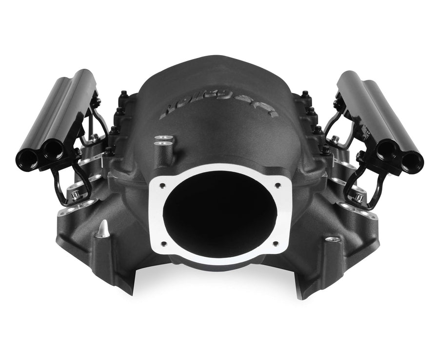 Holley EFI 300-683BK Holley EFI Lo-Ram Intake Manifold Base - Truck Part Superstore