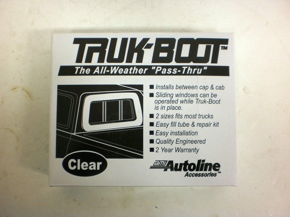 TrailFX 30000 Fills Truck Cab To Camper Gaps Up To 3 Inches 24 X 16 Inch Inflatable PVC Clear - Truck Part Superstore