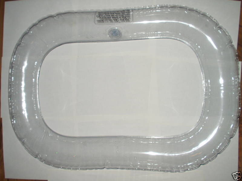 TrailFX 30000 Fills Truck Cab To Camper Gaps Up To 3 Inches 24 X 16 Inch Inflatable PVC Clear - Truck Part Superstore