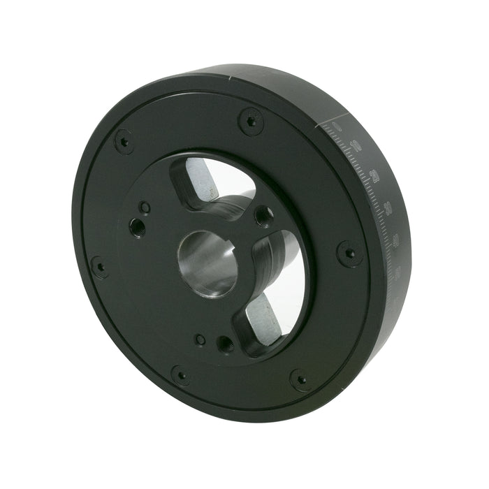 Top Street Performance 30001 Chevy Small Block (400) Satin Black Steel 6.75" Harmonic Balancer/Damper - Truck Part Superstore