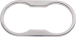 Kentrol 30002 Jeep JK Cup Holder Bezel 07-10 Wrangler JK Polished Silver Kentrol - Truck Part Superstore