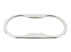 Kentrol 30002 Jeep JK Cup Holder Bezel 07-10 Wrangler JK Polished Silver Kentrol - Truck Part Superstore