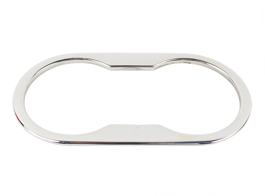 Kentrol 30002 Jeep JK Cup Holder Bezel 07-10 Wrangler JK Polished Silver Kentrol - Truck Part Superstore