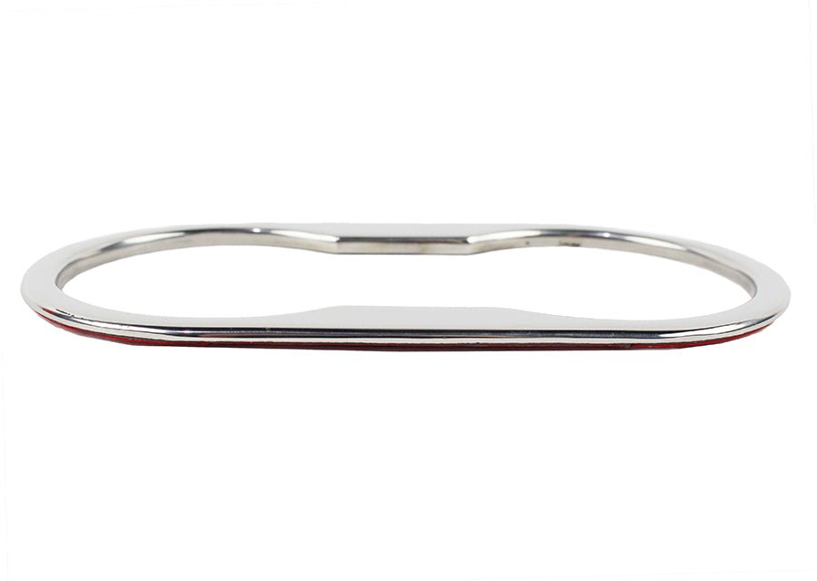 Kentrol 30002 Jeep JK Cup Holder Bezel 07-10 Wrangler JK Polished Silver Kentrol - Truck Part Superstore