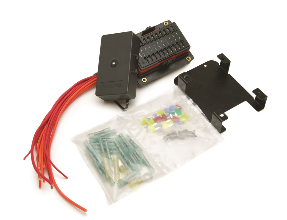 Painless Wiring 30004 20 Circuit Weatherproof Fuse Block Kit - Truck Part Superstore