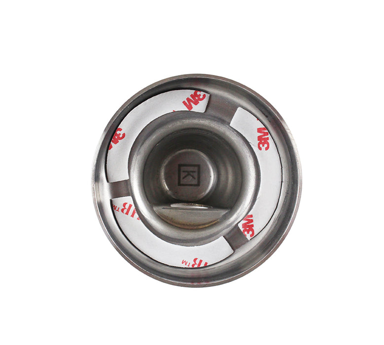 Kentrol 30007 Jeep JK Antenna Cover 07-18 Wrangler JK Polished Silver Kentrol - Truck Part Superstore