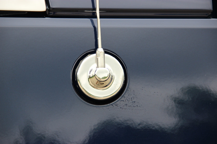 Kentrol 30007 Jeep JK Antenna Cover 07-18 Wrangler JK Polished Silver Kentrol - Truck Part Superstore
