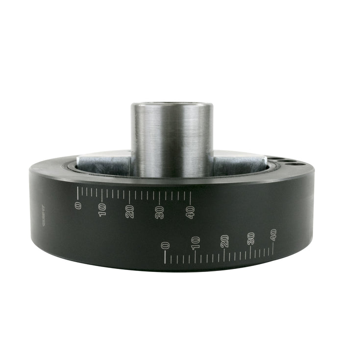 Top Street Performance 30007 Ford Small Block Late (5.0L) Satin Black Steel 6.4" Harmonic Balancer/Damper - Truck Part Superstore