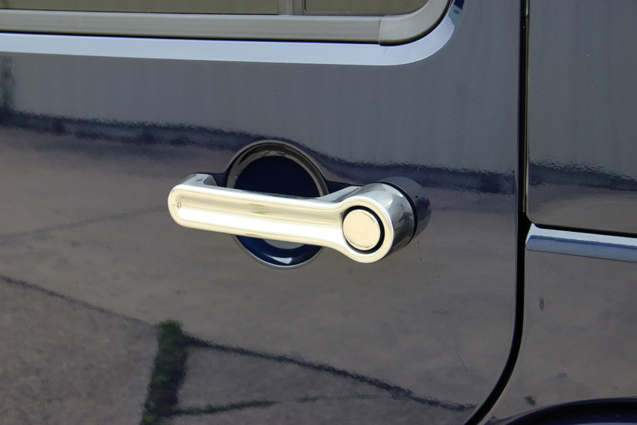 Kentrol 30012 Jeep JK Exterior Door Handle Covers 10 Pieces 07-18 Wrangler JK Polished Silver Kentrol - Truck Part Superstore