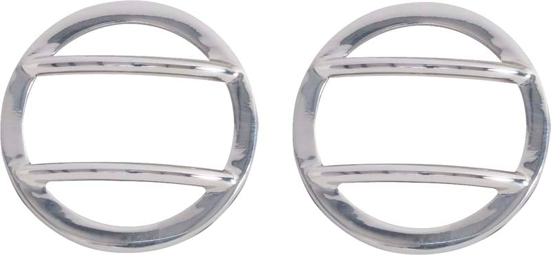 Kentrol 30013 Jeep JK Headlight and Marker Cover Set 6 Pieces 07-18 Wrangler JK Polished Silver Kentrol - Truck Part Superstore