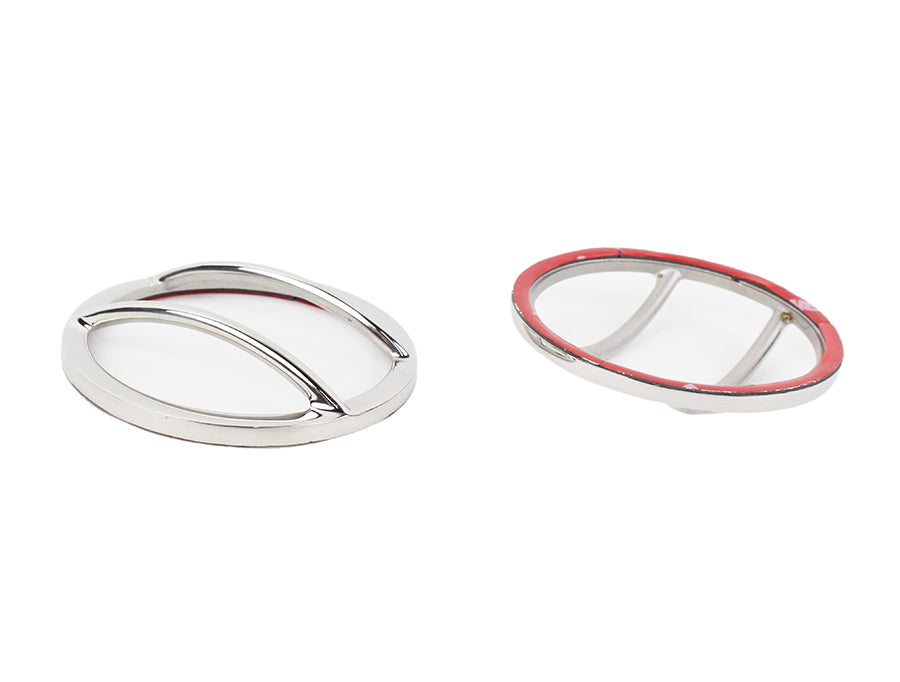Kentrol 30014 Jeep JK Fog Light Cover Pair 07-18 Wrangler JK Polished Silver Kentrol - Truck Part Superstore