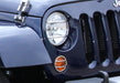 Kentrol 30014 Jeep JK Fog Light Cover Pair 07-18 Wrangler JK Polished Silver Kentrol - Truck Part Superstore
