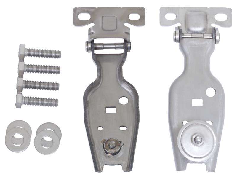 Kentrol 30016 Jeep JK Liftgate Hinge Pair 07-18 Wrangler JK Bare Grey Kentrol - Truck Part Superstore