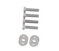 Kentrol 30016 Jeep JK Liftgate Hinge Pair 07-18 Wrangler JK Bare Grey Kentrol - Truck Part Superstore