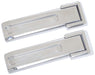 Kentrol 30017 Jeep JK Tailgate Hinge Overlays 4 Pieces 07-18 Wrangler JK Polished Silver Kentrol - Truck Part Superstore