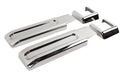 Kentrol 30017 Jeep JK Tailgate Hinge Overlays 4 Pieces 07-18 Wrangler JK Polished Silver Kentrol - Truck Part Superstore
