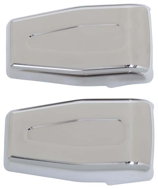 Kentrol 30018 Jeep JK Liftgate Hinge Overlays Pair 07-18 Wrangler JK Polished Silver Kentrol - Truck Part Superstore