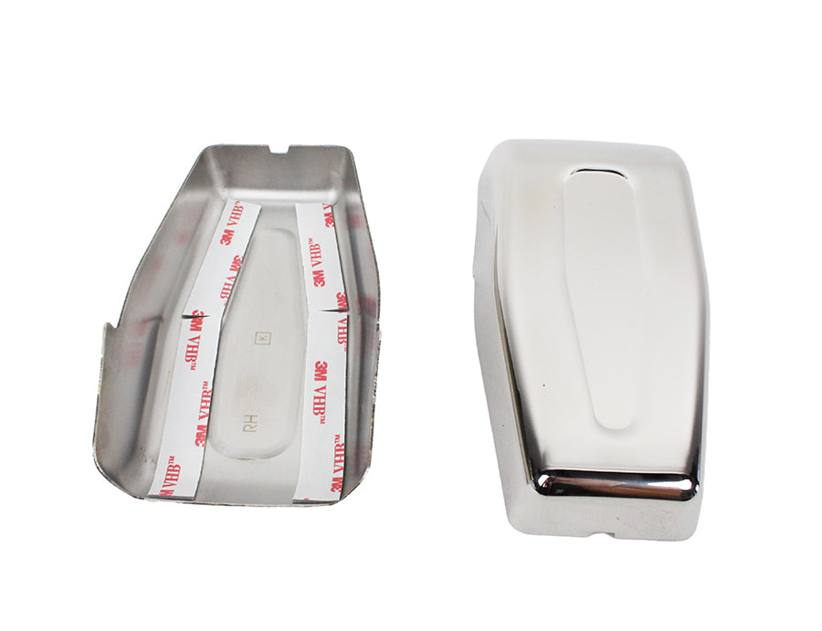 Kentrol 30018 Jeep JK Liftgate Hinge Overlays Pair 07-18 Wrangler JK Polished Silver Kentrol - Truck Part Superstore