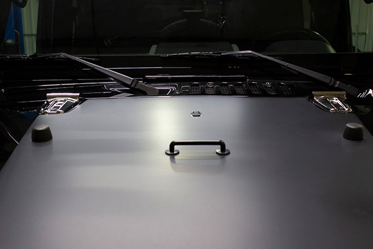 Kentrol 30019 Jeep JK Hood Hinge Overlays Pair 07-18 Wrangler JK Polished Silver Kentrol - Truck Part Superstore