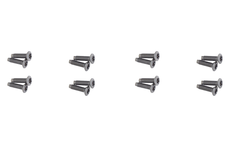 Kentrol 30021 Jeep JK Door Hinge Overlays 8 Pieces 4 Door 07-18 Wrangler JK Polished Silver Kentrol - Truck Part Superstore