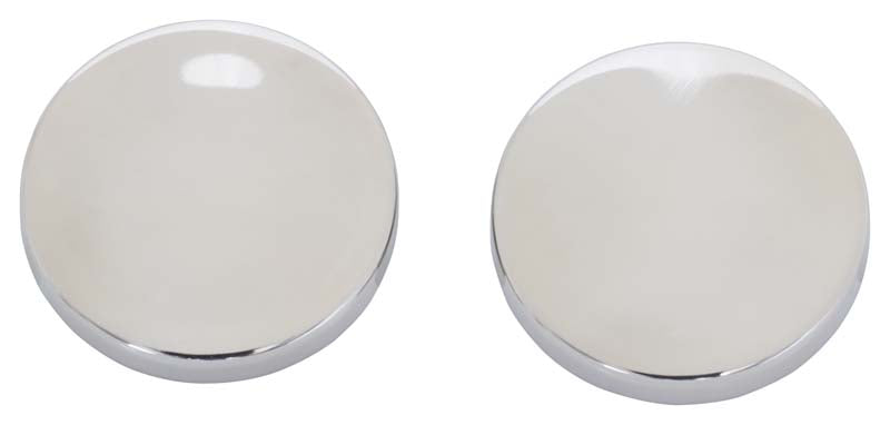 Kentrol 30022 Jeep JK Liftgate Button Covers Pair 07-18 Wrangler JK Polished Silver Kentrol - Truck Part Superstore