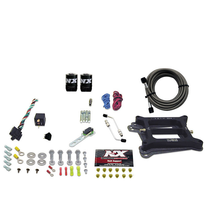 Nitrous Express 30045-00 4150 4-BBL/ALCOHOL (50-100-150-200-250-300HP) LESS BOTTLE - Truck Part Superstore