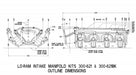 Holley EFI 300-621BK Holley EFI Modular Lo-Ram Intake Manifold - Truck Part Superstore