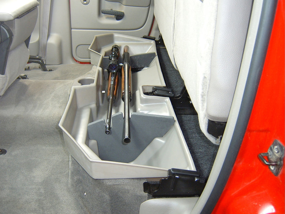 DU-HA 30086 DU-HA 30086 Underseat Storage/Gun Case - Dk Brown - Truck Part Superstore