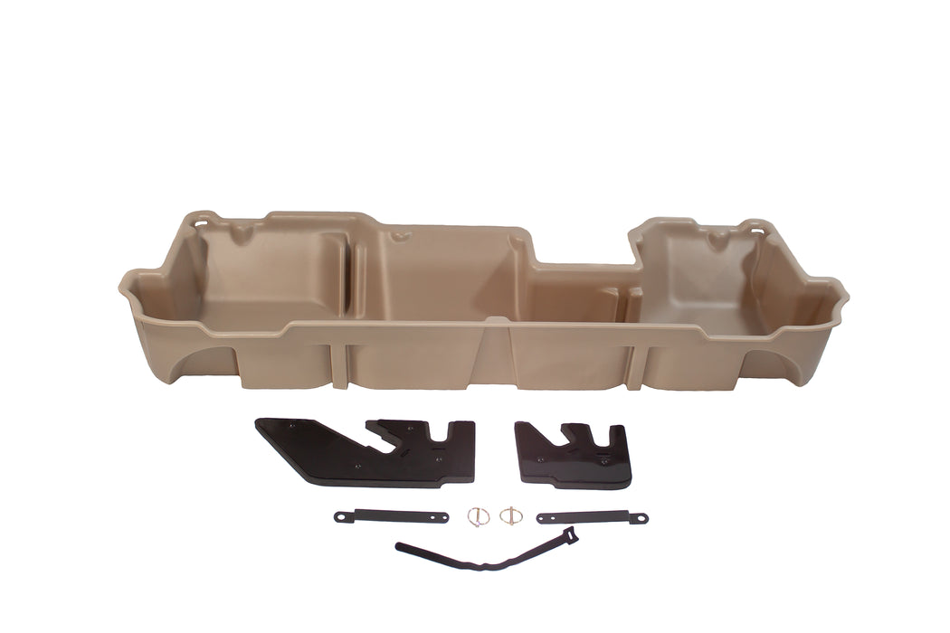 DU-HA 30101 DU-HA® Underseat Storage; Incl. Gun Rack/Organizer; Tan; - Truck Part Superstore