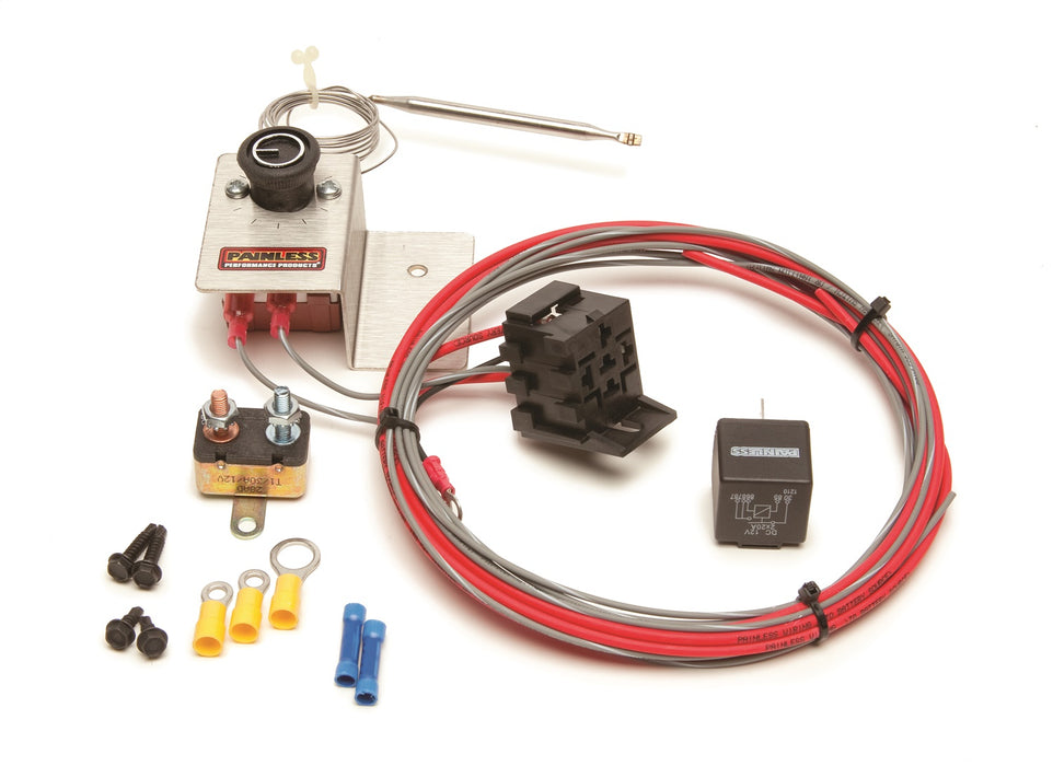 Painless Wiring 30104 Adjustable Electric Fan Thermostat Kit - Truck Part Superstore
