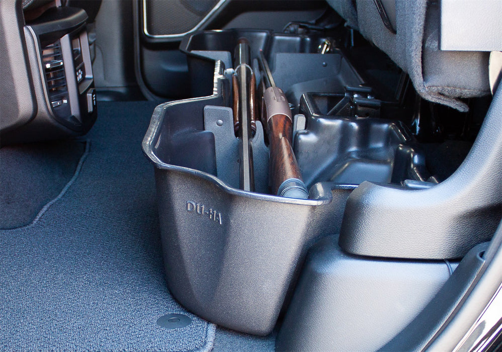 DU-HA 30105 DU-HA® Underseat Storage; Incl. Gun Rack/Organizer; Tan; - Truck Part Superstore