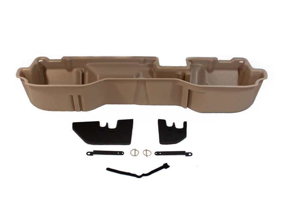 DU-HA 30105 DU-HA® Underseat Storage; Incl. Gun Rack/Organizer; Tan; - Truck Part Superstore