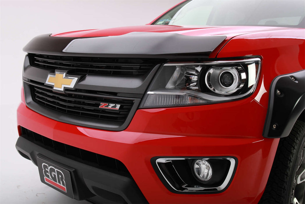 EGR 301391 EGR Superguard Style Dark Smoke Hood Guard-proudly made in the USA. - Truck Part Superstore